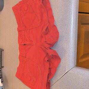 Aeropostale Brand Women's Coral Cotton Shorts-NWOT